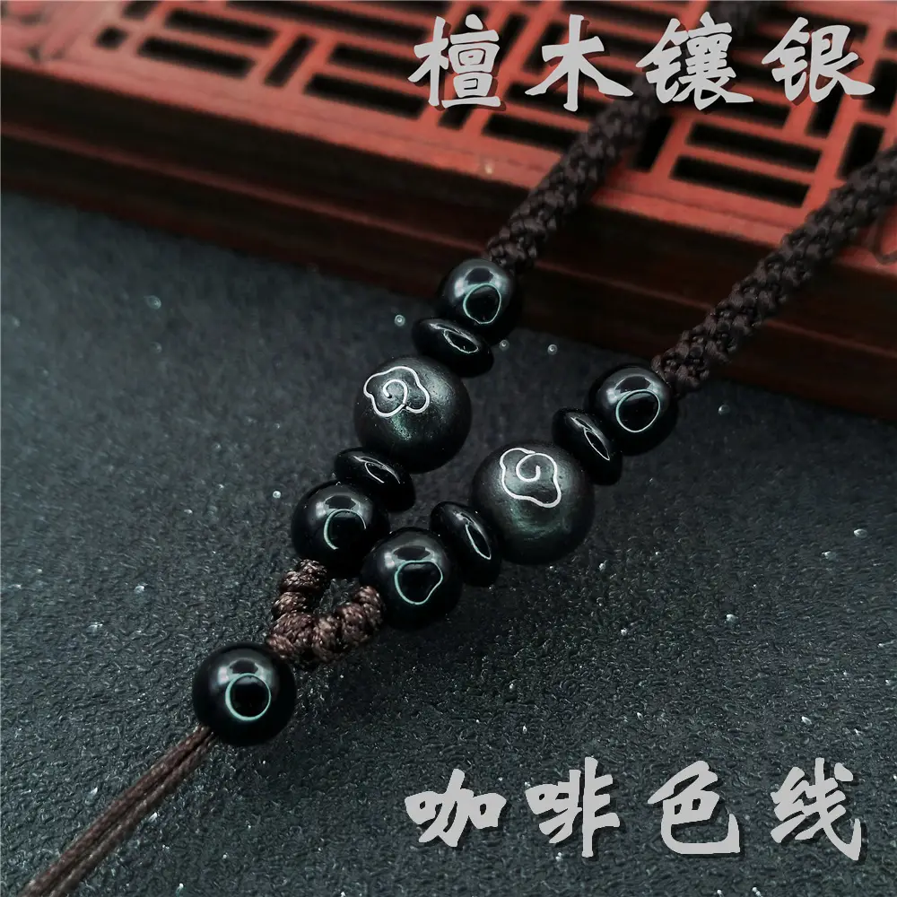 Hand-Woven Jade Pendant Necklace Red Cord - Image 19