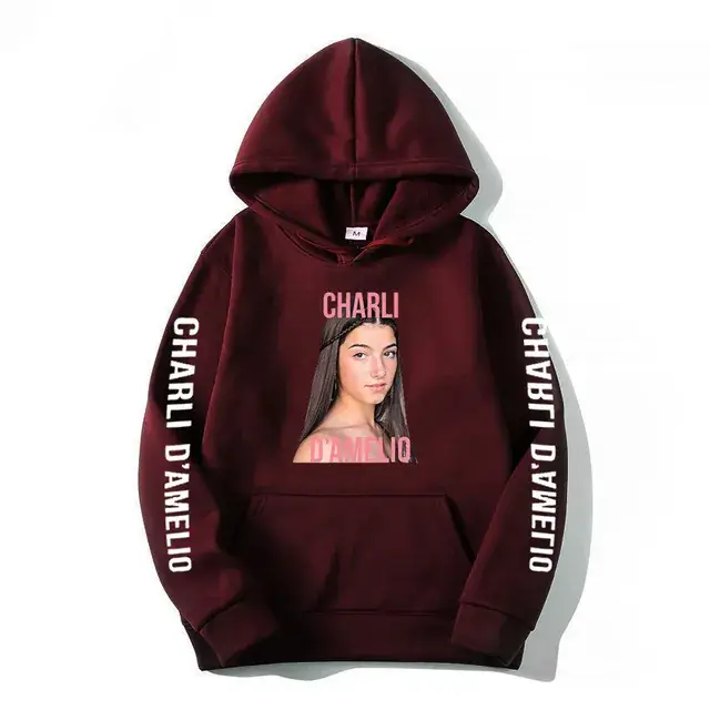 Red Charli Daneleo Fleece Hoodie for Men