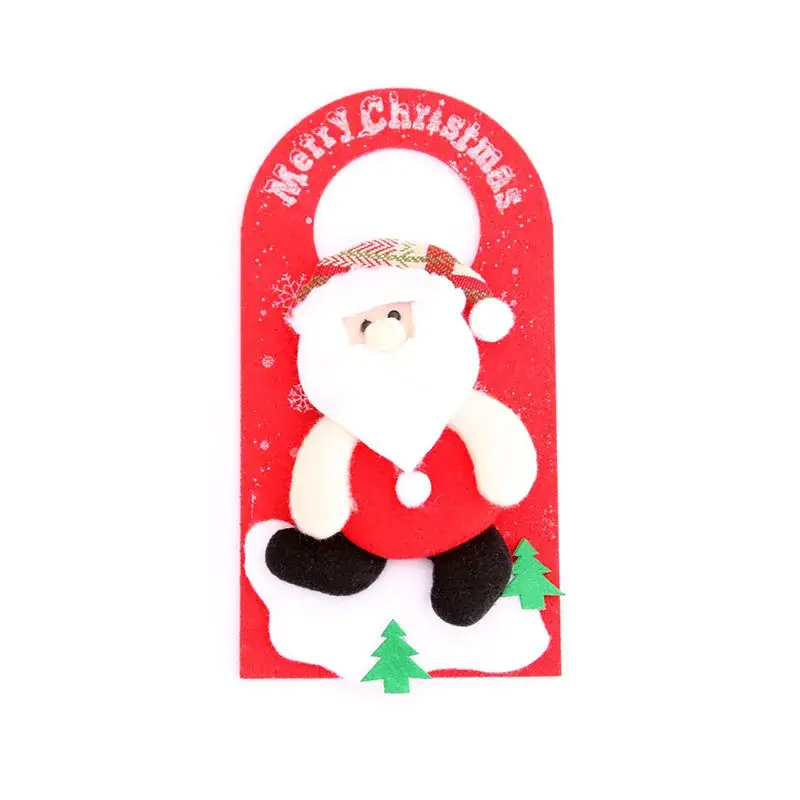 New Christmas Door Hanging Pendant with Cartoon Bear - Image 9