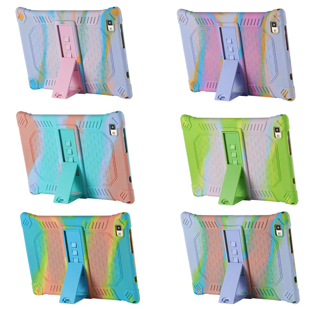 Pink Silicone Tablet Cover 10.1 "PC" Anti-drop - Image 15