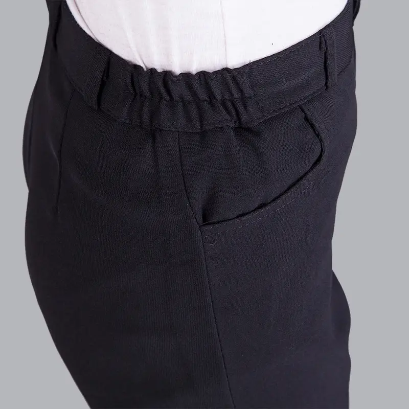 Black High Heel Women's Pants Large Winter Elegant Workwear - Image 5