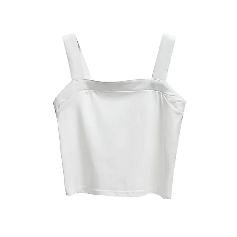 Wholesale White Sleeveless Heart Top Women's Camisole