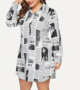 2022 Bohemian Printed V-Neck Long Sleeve Dress — feature 12
