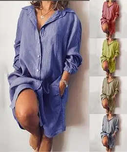 2022 Bohemian Printed V-Neck Long Sleeve Dress — feature 14