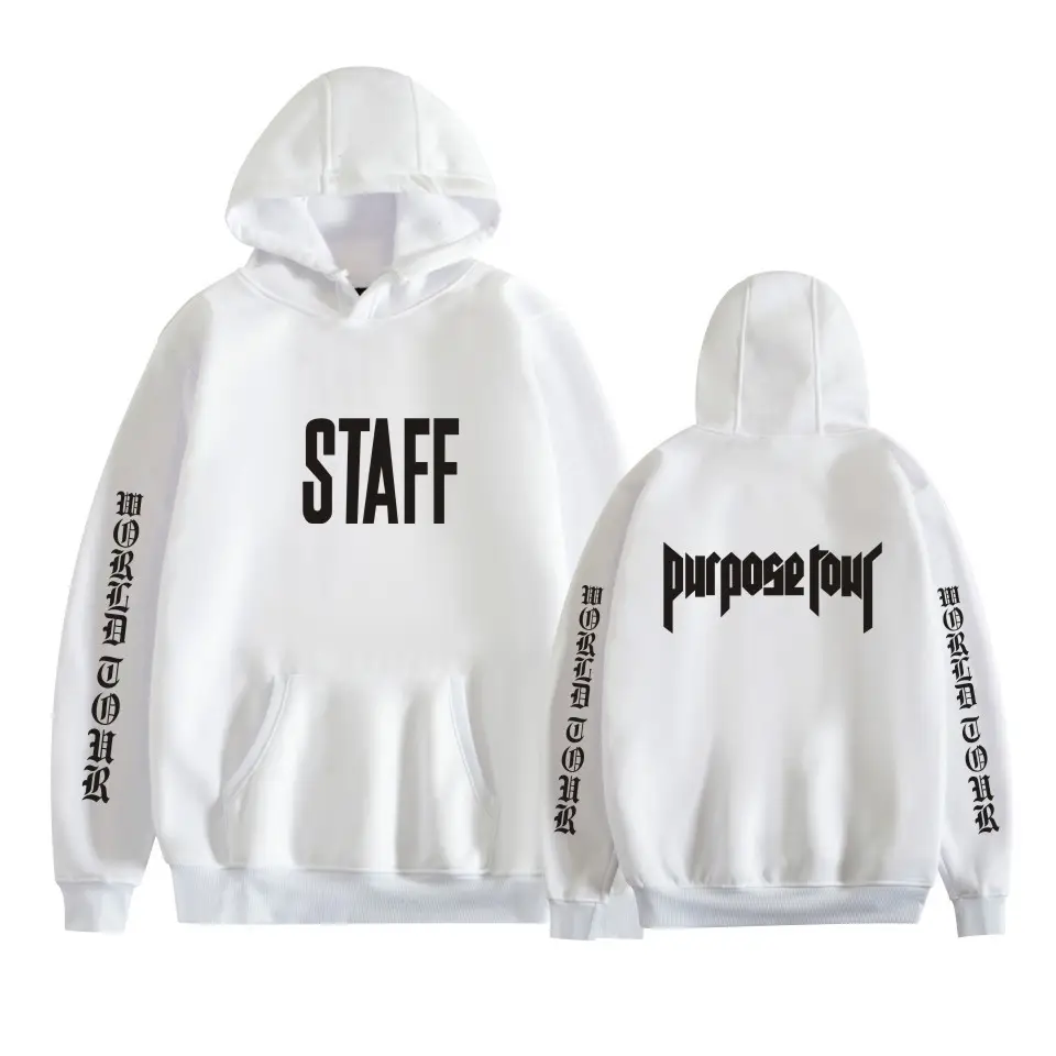 Pink Justin Long Sleeve Hooded Sweatshirt