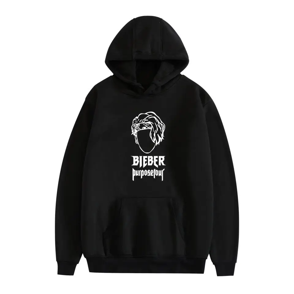 Pink Justin Long Sleeve Hooded Sweatshirt