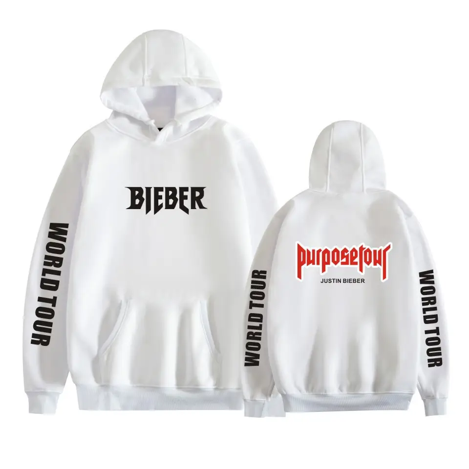 Pink Justin Long Sleeve Hooded Sweatshirt