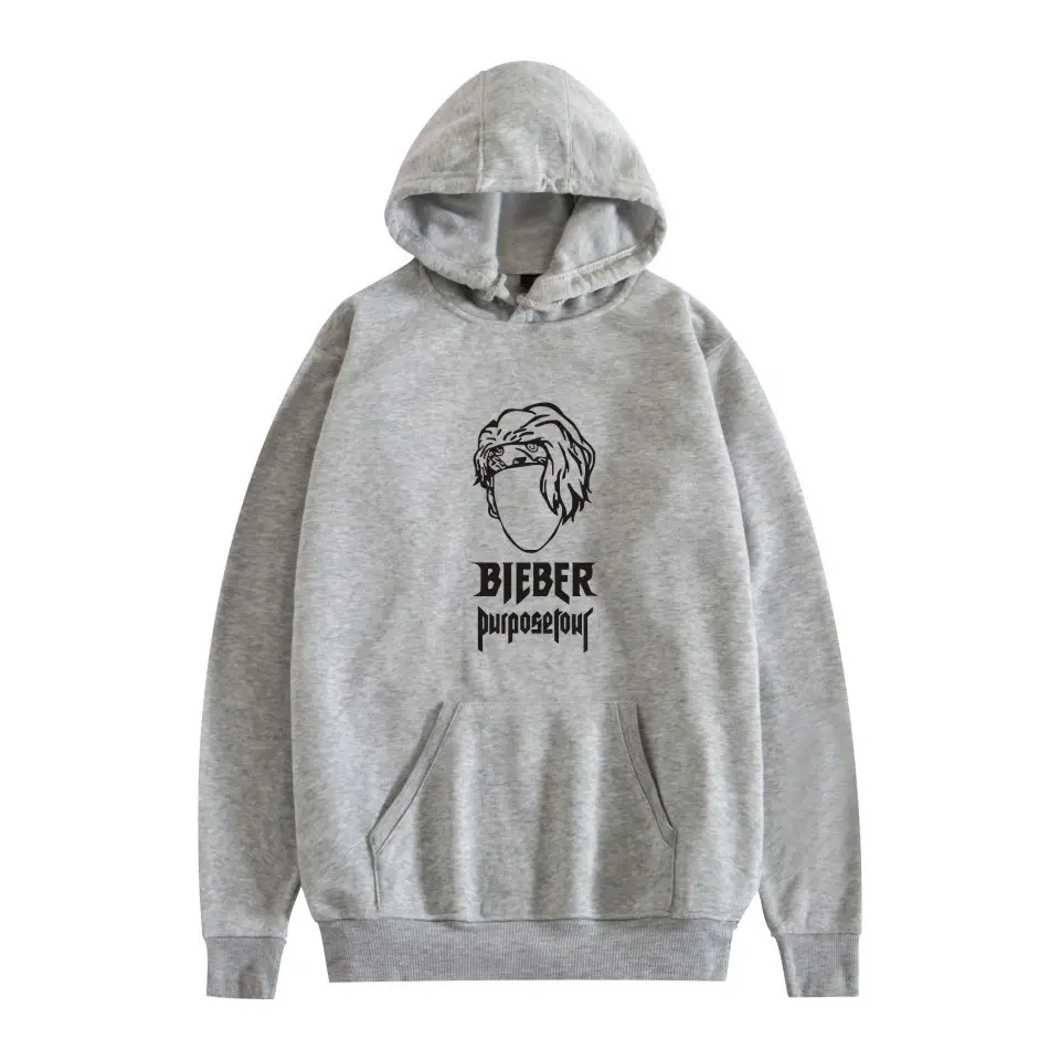 Pink Justin Long Sleeve Hooded Sweatshirt