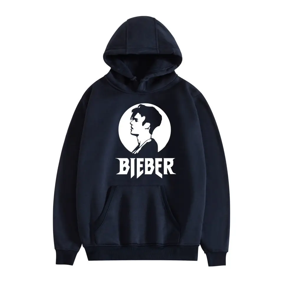Pink Justin Long Sleeve Hooded Sweatshirt