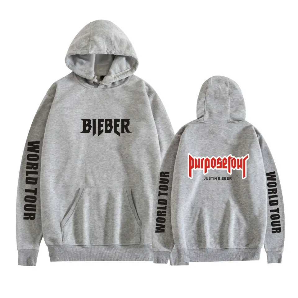 Pink Justin Long Sleeve Hooded Sweatshirt
