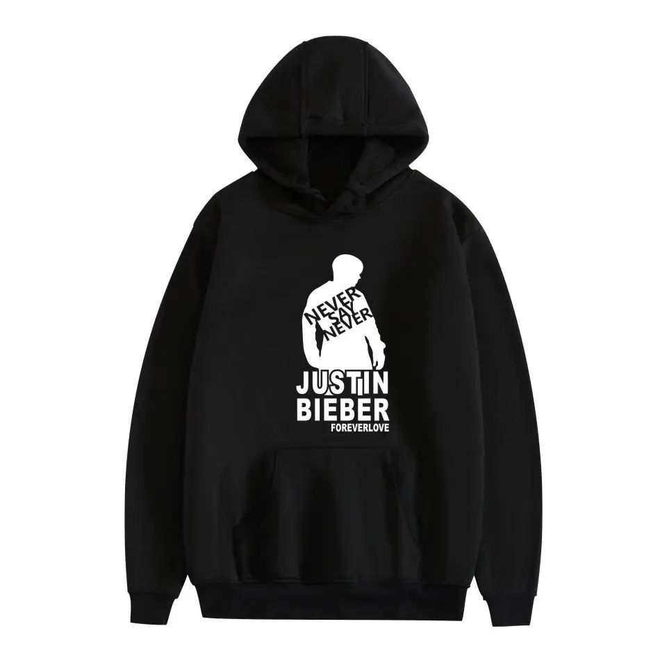 Pink Justin Long Sleeve Hooded Sweatshirt