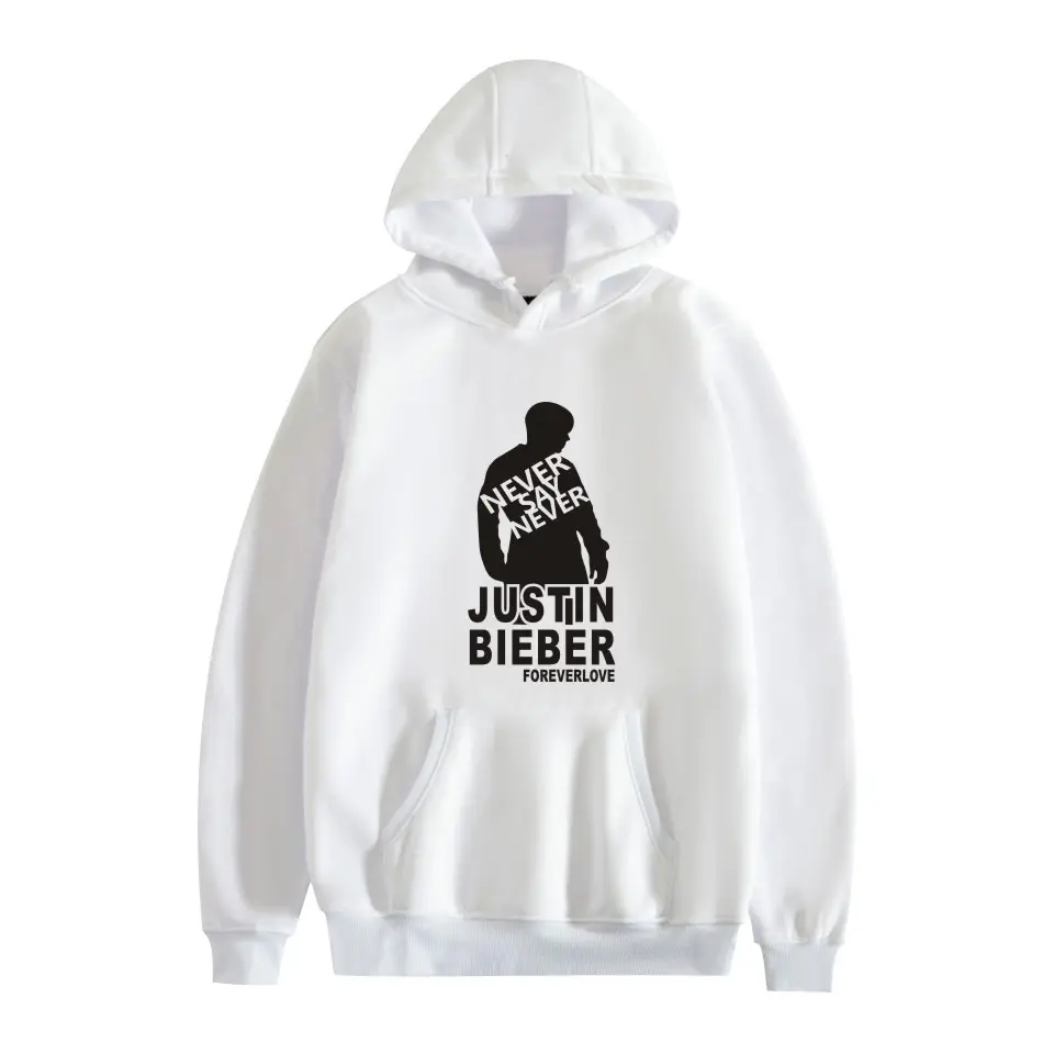 Pink Justin Long Sleeve Hooded Sweatshirt