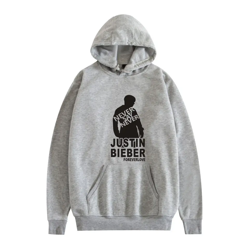 Pink Justin Long Sleeve Hooded Sweatshirt