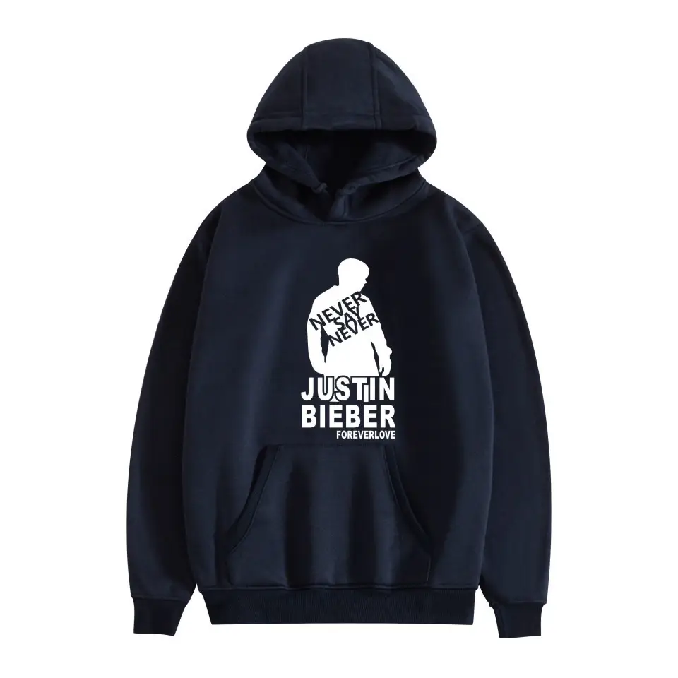 Pink Justin Long Sleeve Hooded Sweatshirt