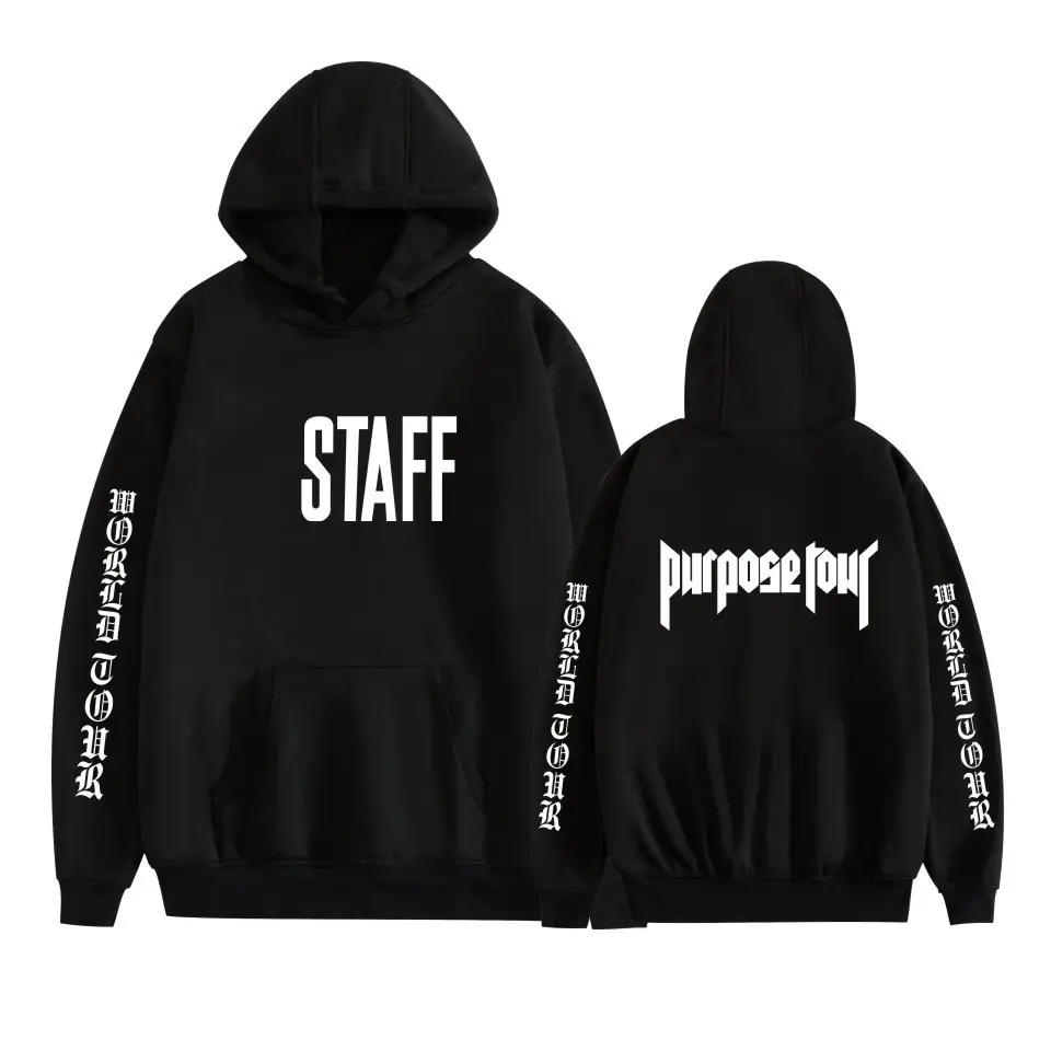 Pink Justin Long Sleeve Hooded Sweatshirt