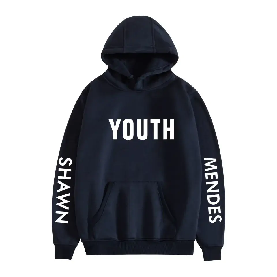 White Hooded Sweatshirt with Printed Design - Image 21