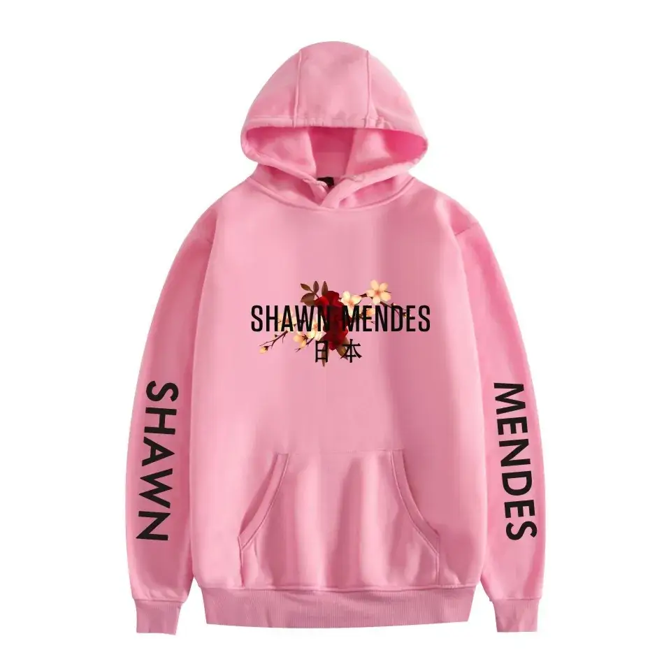 White Hooded Sweatshirt with Printed Design - Image 10