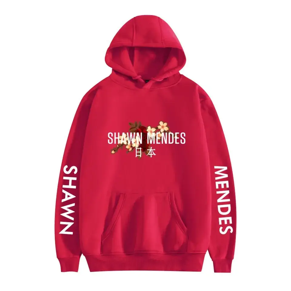 White Hooded Sweatshirt with Printed Design - Image 11