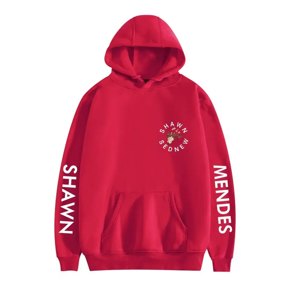 White Hooded Sweatshirt with Printed Design - Image 17