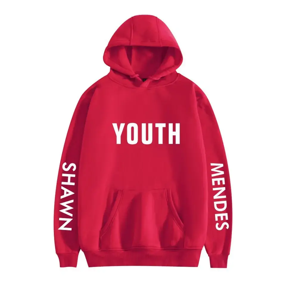 White Hooded Sweatshirt with Printed Design - Image 23