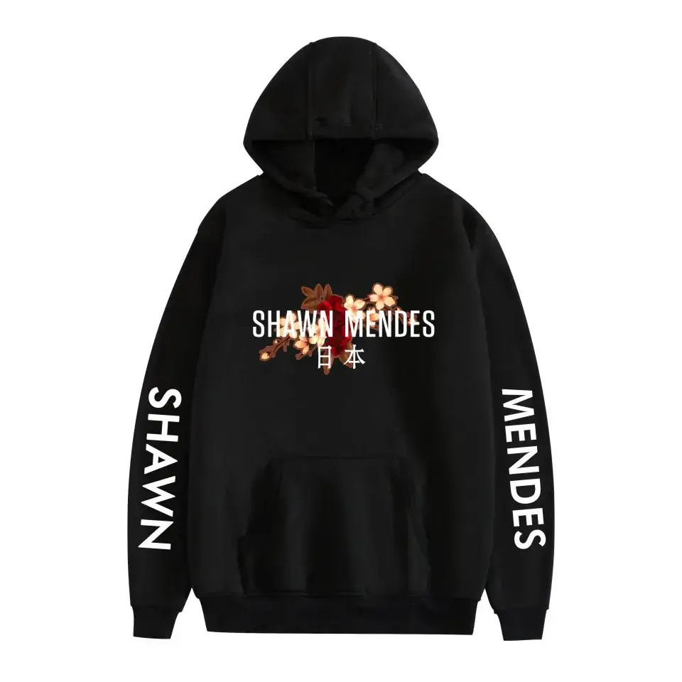 White Hooded Sweatshirt with Printed Design - Image 6
