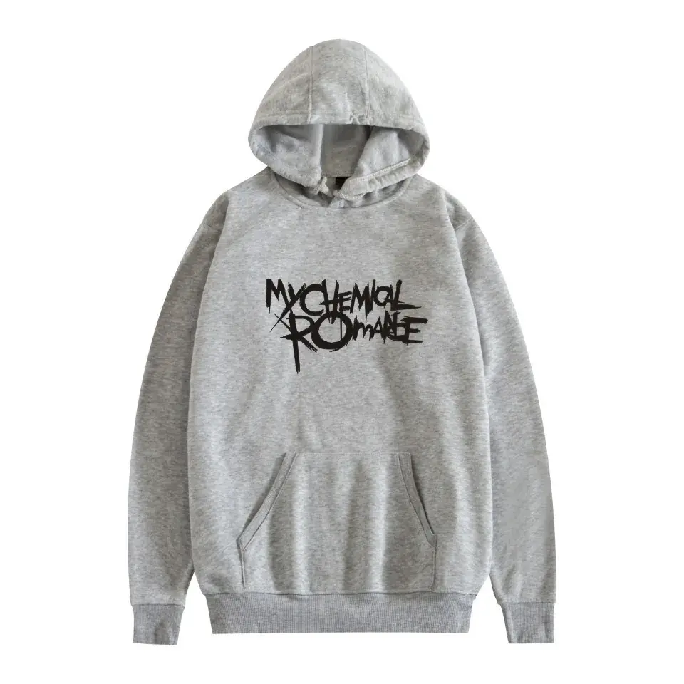 Men Fleece Hoodie My Chemical Romance Black Winter - Image 9