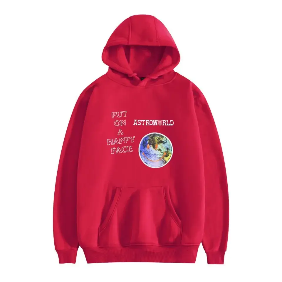 Pink Hooded Sweatshirt with Astronaut Print for Girls - Image 12