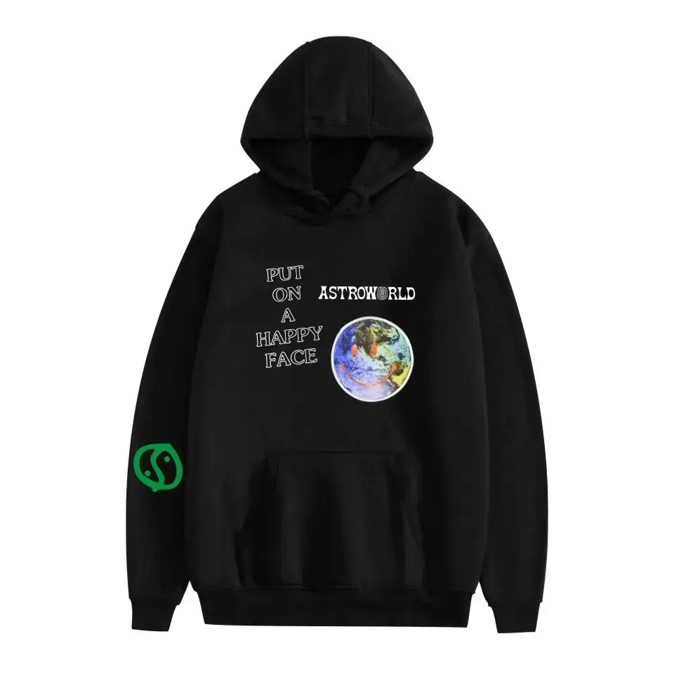 Pink Hooded Sweatshirt with Astronaut Print for Girls - Image 13