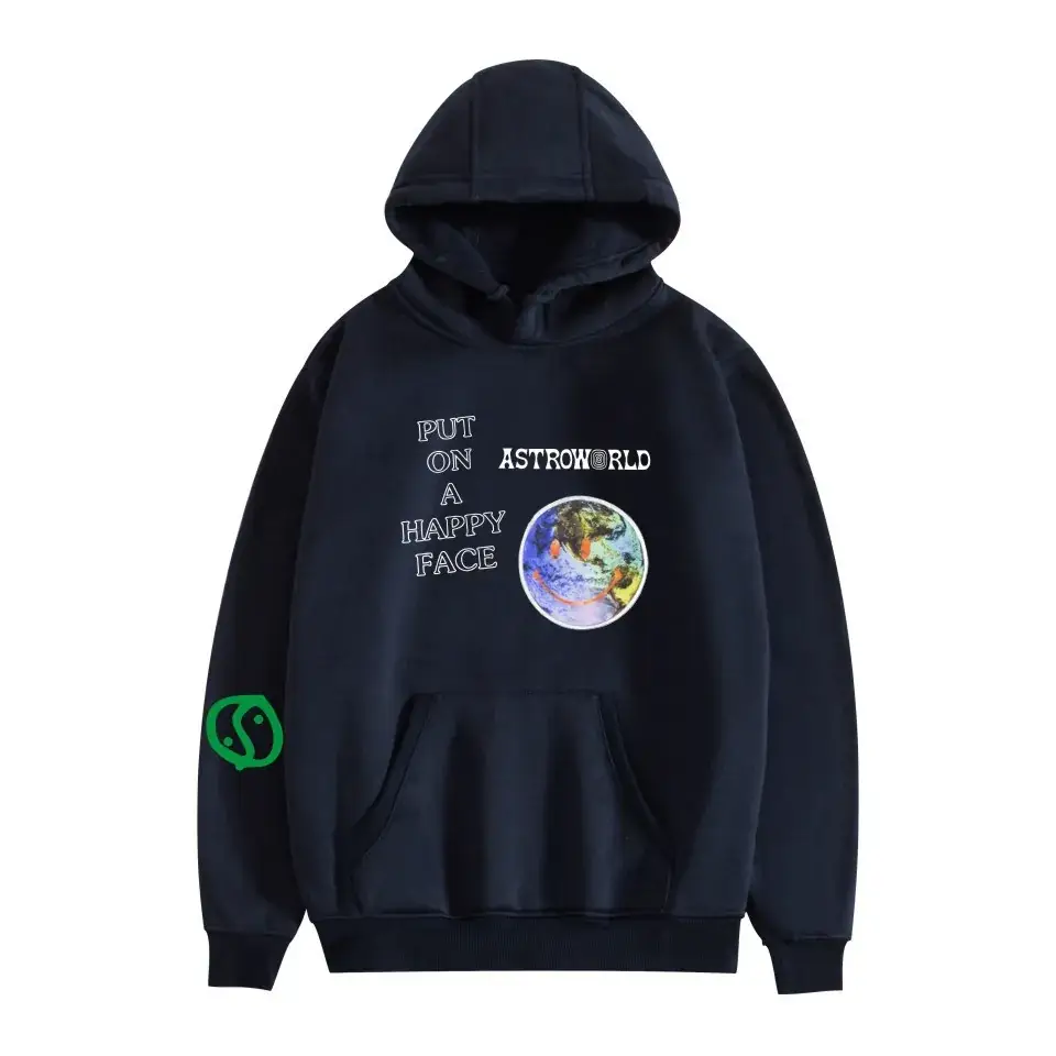 Pink Hooded Sweatshirt with Astronaut Print for Girls - Image 16