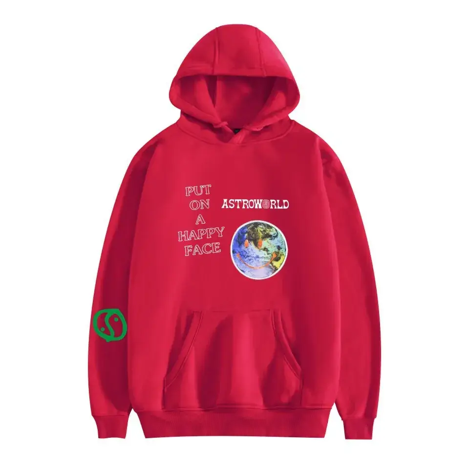 Pink Hooded Sweatshirt with Astronaut Print for Girls - Image 18