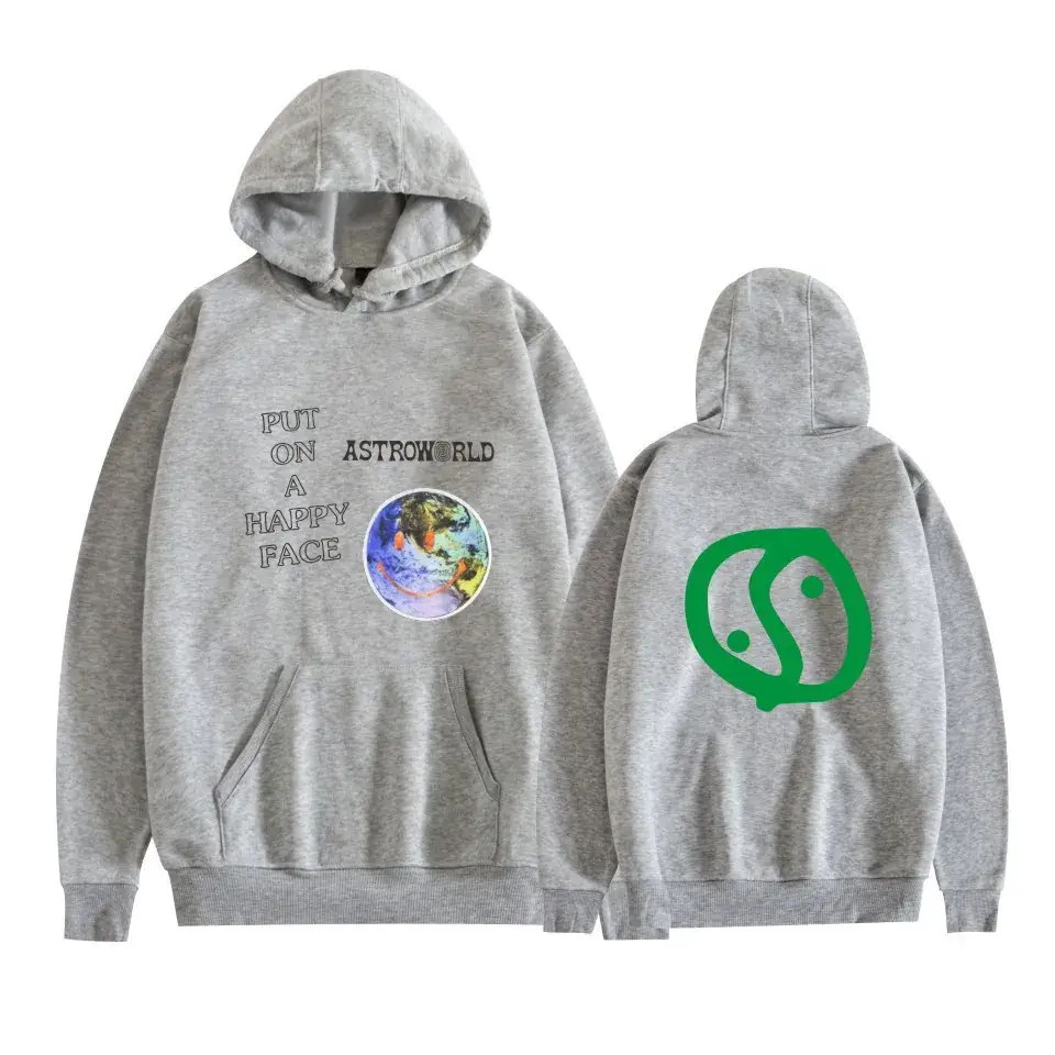 Pink Hooded Sweatshirt with Astronaut Print for Girls - Image 3