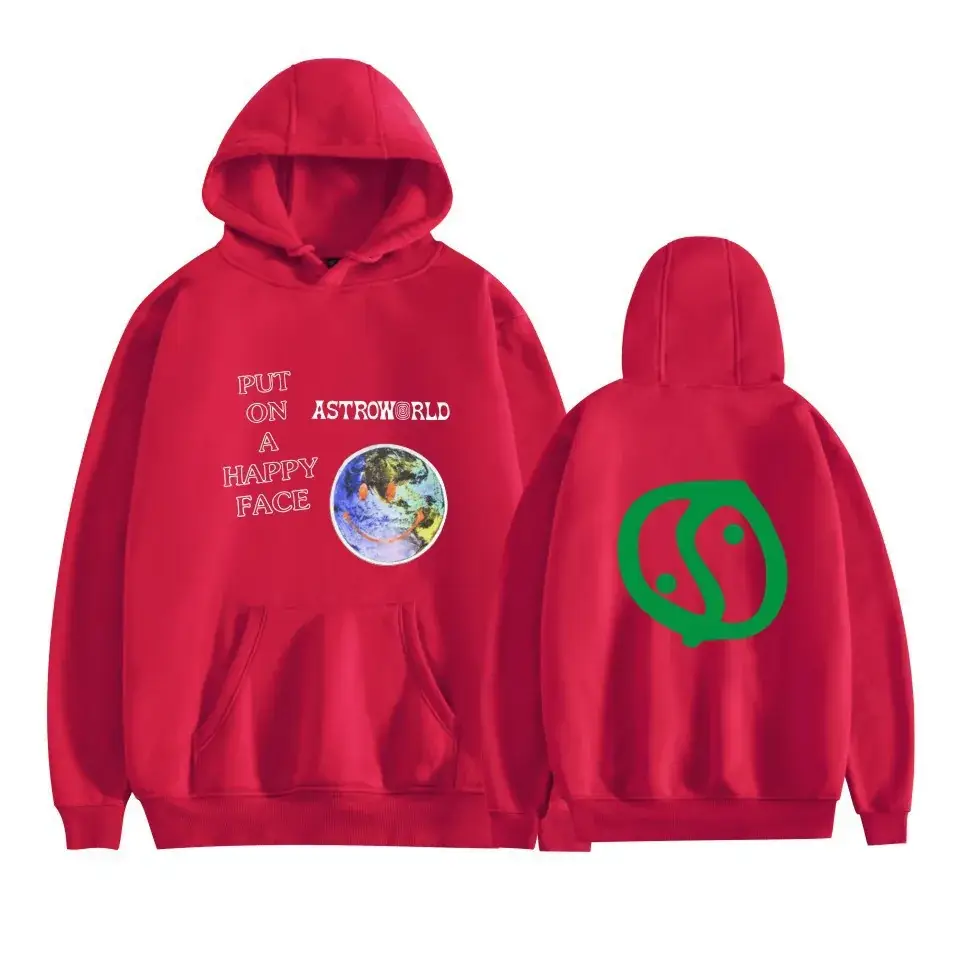 Pink Hooded Sweatshirt with Astronaut Print for Girls - Image 6