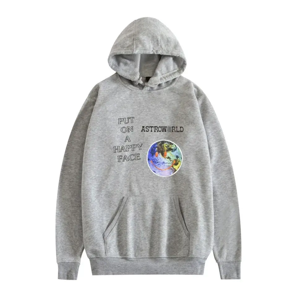 Pink Hooded Sweatshirt with Astronaut Print for Girls - Image 9