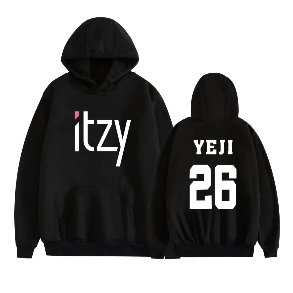 Red Hooded Sweatshirt Set Itz Yuna09 2019 - Image 36