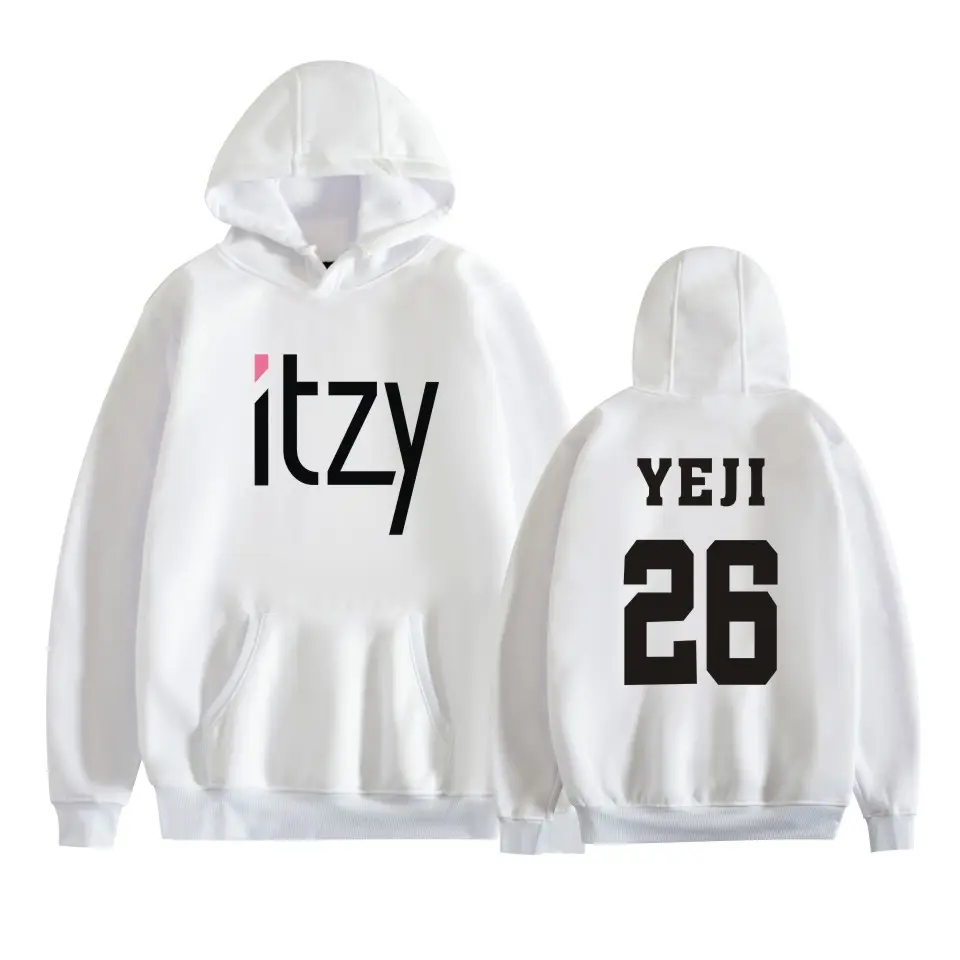 Red Hooded Sweatshirt Set Itz Yuna09 2019 - Image 19