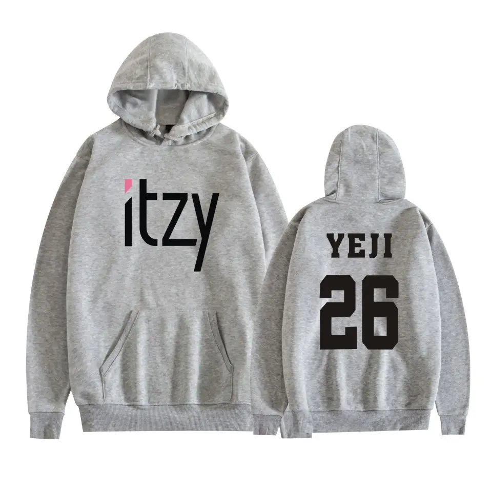 Red Hooded Sweatshirt Set Itz Yuna09 2019 - Image 20