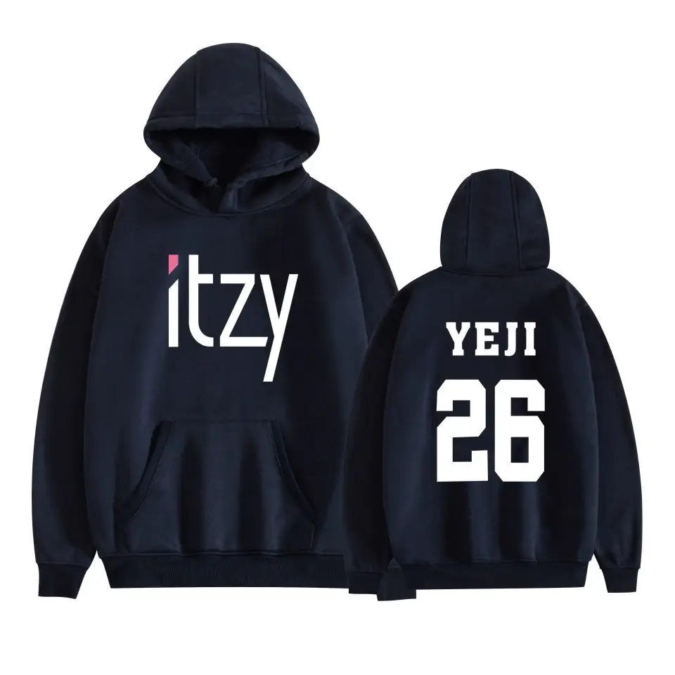 Red Hooded Sweatshirt Set Itz Yuna09 2019 - Image 21