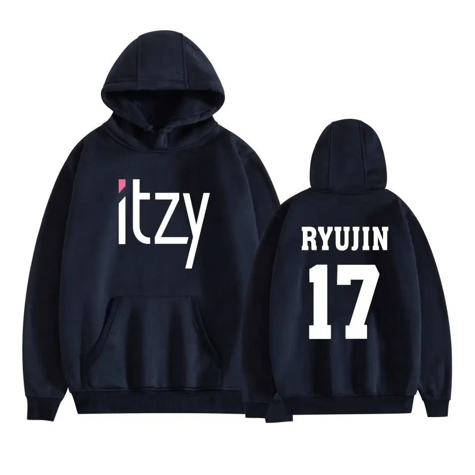 Red Hooded Sweatshirt Set Itz Yuna09 2019 - Image 10