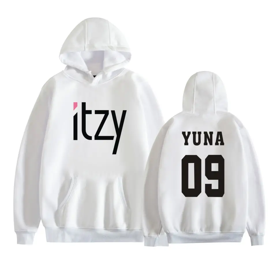 Red Hooded Sweatshirt Set Itz Yuna09 2019 - Image 14