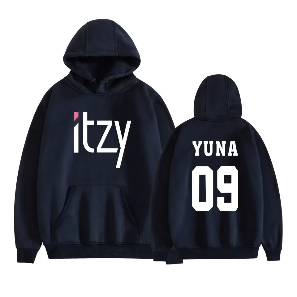 Red Hooded Sweatshirt Set Itz Yuna09 2019 - Image 16