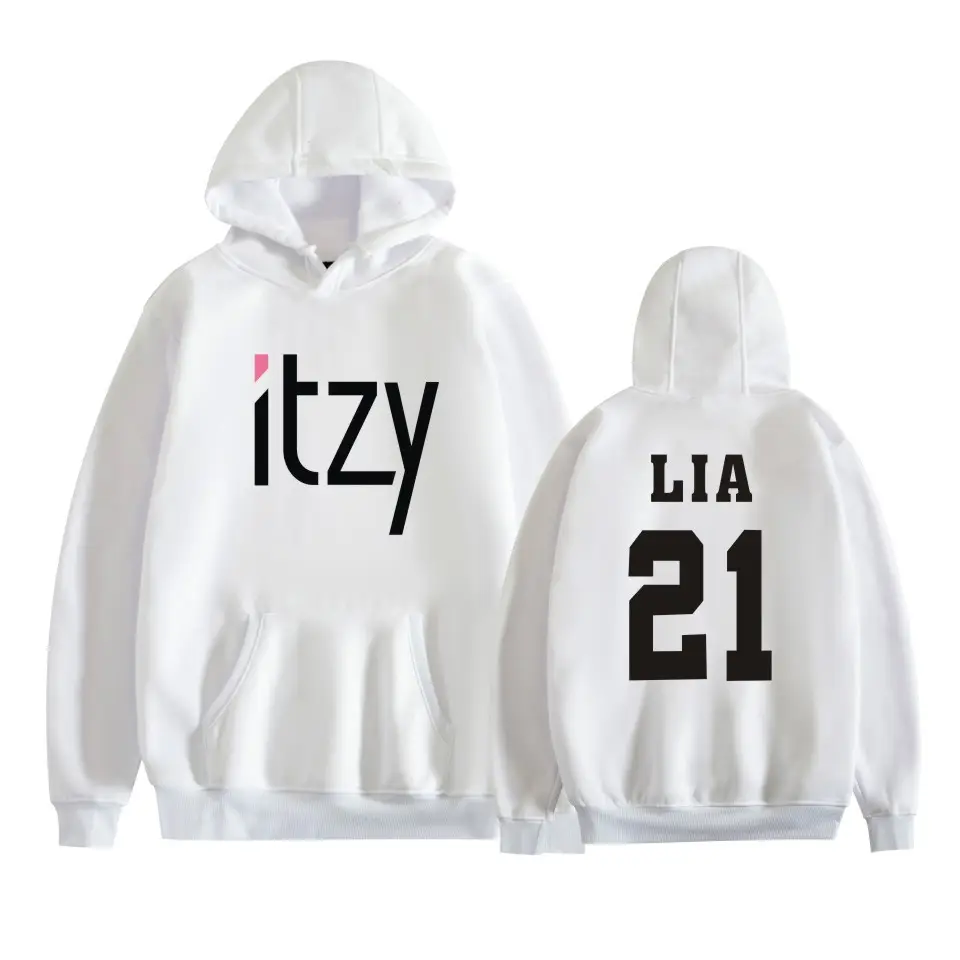 Red Hooded Sweatshirt Set Itz Yuna09 2019 - Image 25