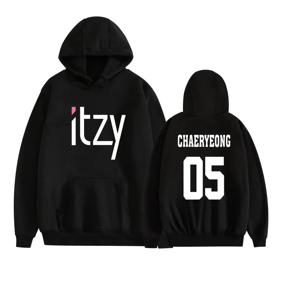 Red Hooded Sweatshirt Set Itz Yuna09 2019 - Image 30
