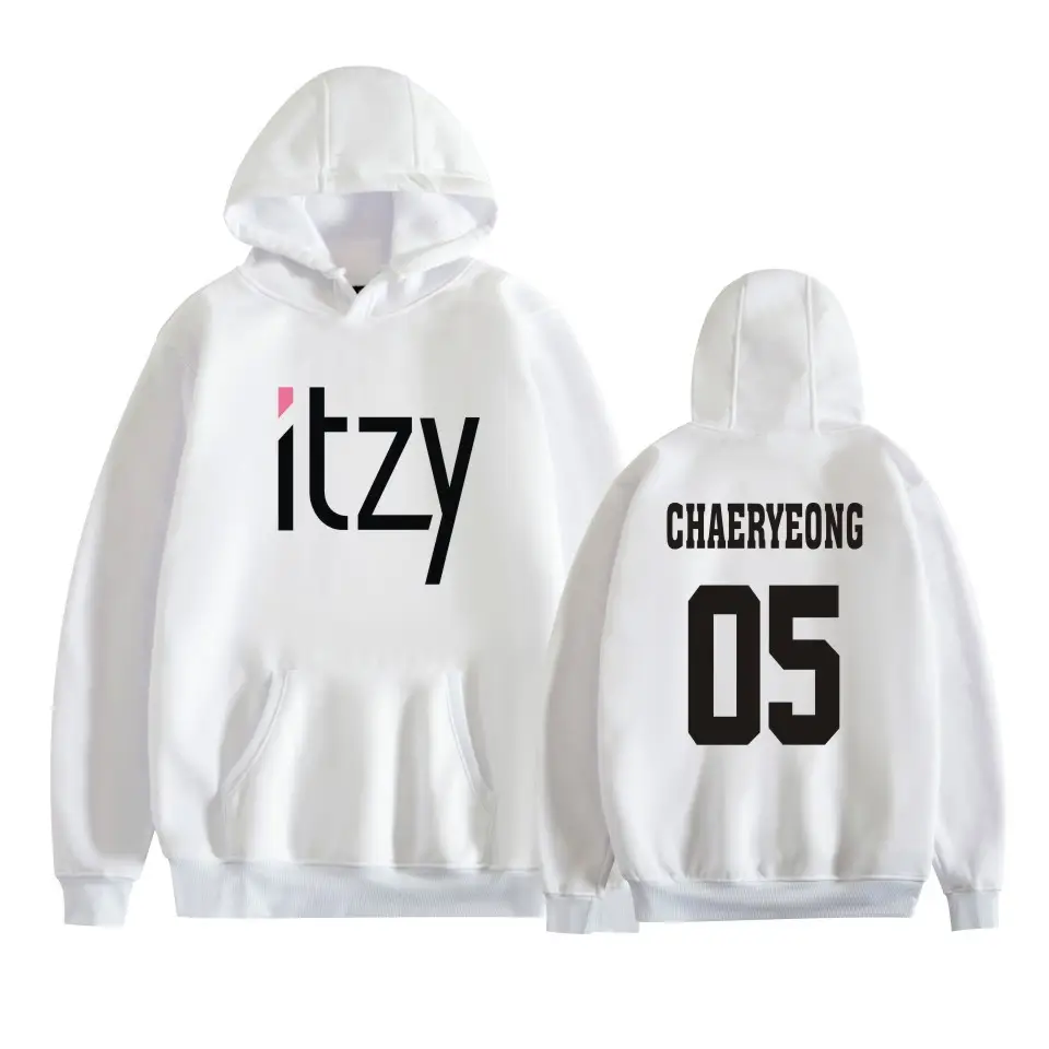 Red Hooded Sweatshirt Set Itz Yuna09 2019 - Image 31