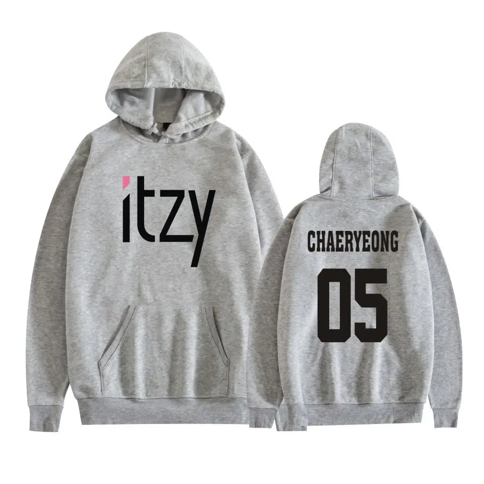 Red Hooded Sweatshirt Set Itz Yuna09 2019 - Image 32