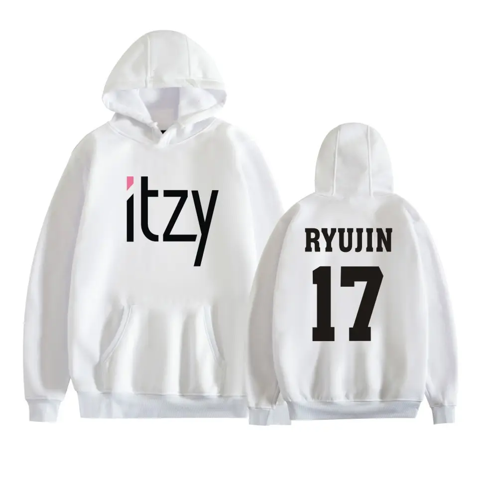Red Hooded Sweatshirt Set Itz Yuna09 2019 - Image 8