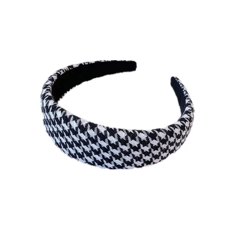 K-Style Houndstooth Headband for Women - Image 8