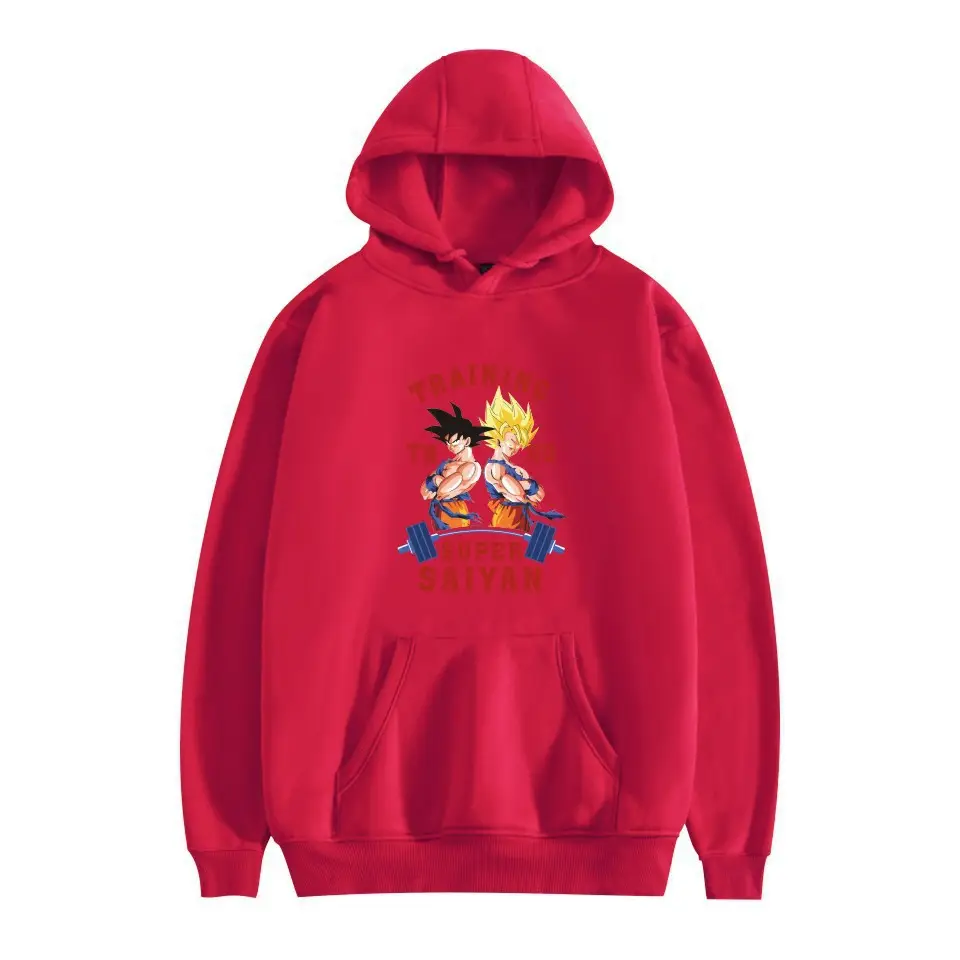 Dragon Ball Super Saiyan Fleece Hoodie Grey - Image 12