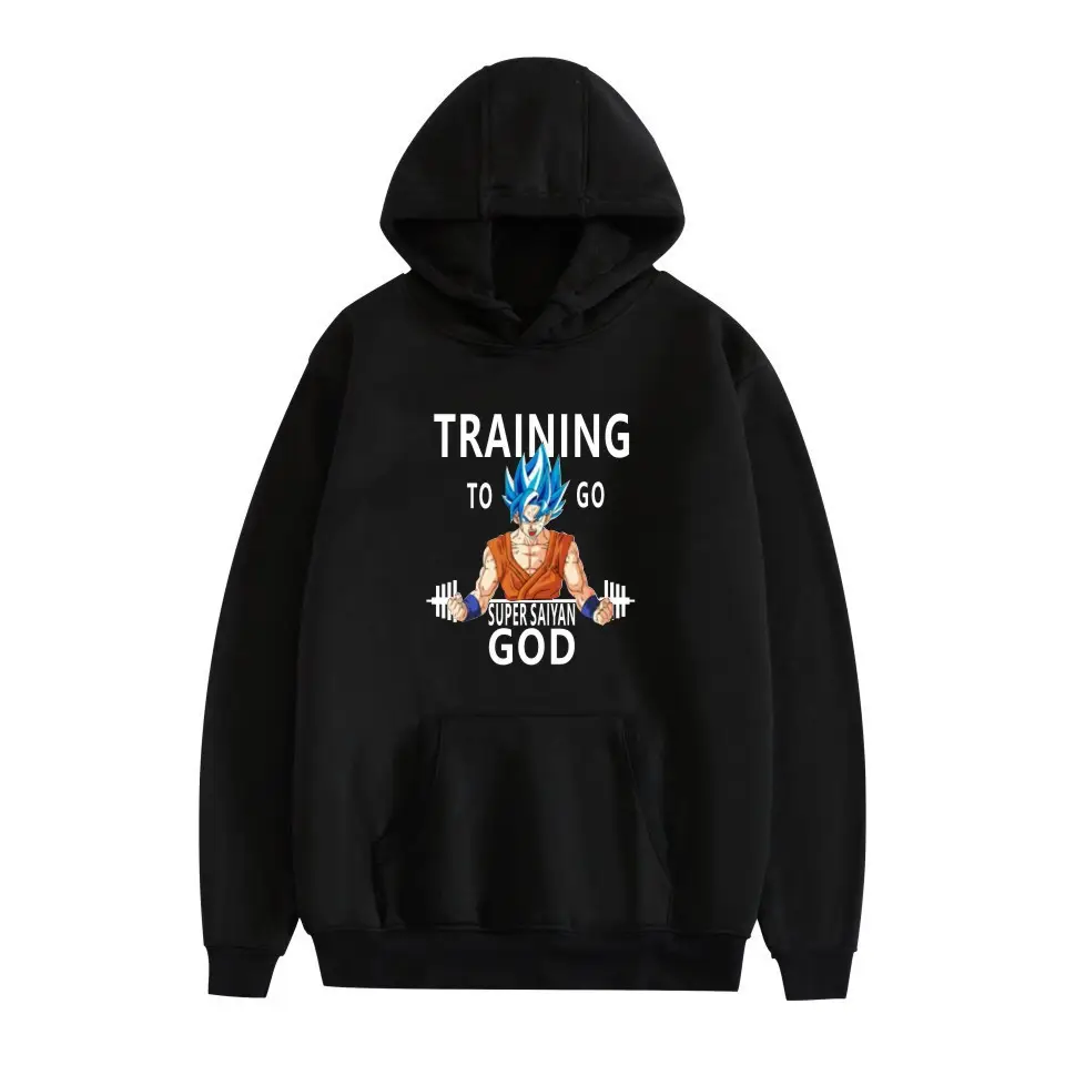 Dragon Ball Super Saiyan Fleece Hoodie Grey - Image 13