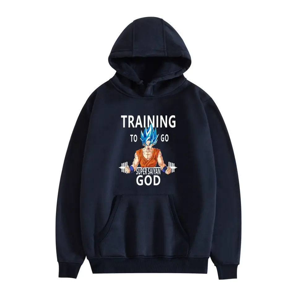 Dragon Ball Super Saiyan Fleece Hoodie Grey - Image 16