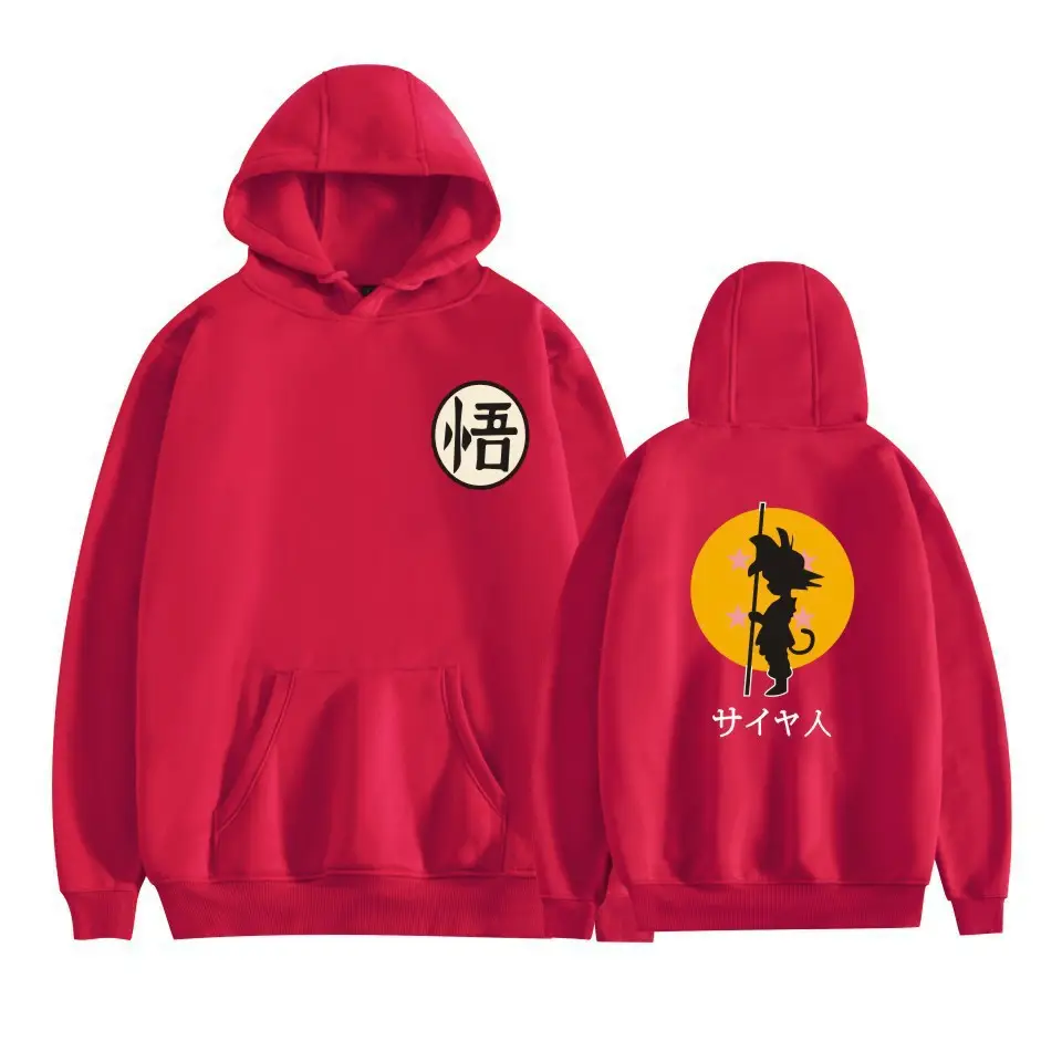 Dragon Ball Super Saiyan Fleece Hoodie Grey - Image 6